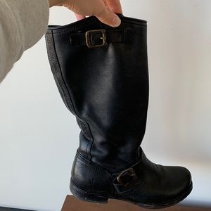 Frye Veronica Slouch in Black, size 8